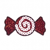 Patch thermocollant Bonbon 6,8cm 1 pièce