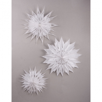 67254000 - 4006166432996 - Rayher - Etoile magique Décoration de Noel en papier - Kit complet M
