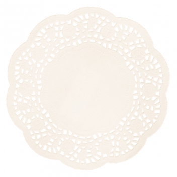 68088511 - 4006166247354 - Rayher - Napperon dentelé rond en papier crème ø16cm 20 pièces