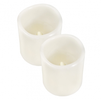 69166511 - 4006166249594 - Rayher - Bougie LED crème effet vraie bougie 6cm avec minuterie