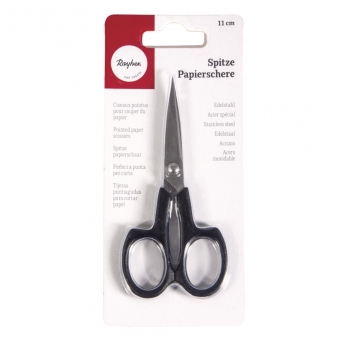 8937900 - 4006166414923 - Rayher - Paire de ciseaux pointus pour couper du papier 11cm