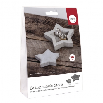 34367000 - 4006166417702 - Rayher - Kit Coupe béton forme étoile - 3