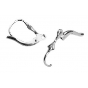 Boucles d'oreille dormeuses Argent sterling 925 La paire