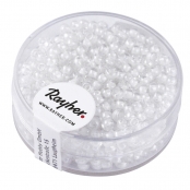 Perle Rocaille arktis lustrée Blanc 2,6 mm 17 g