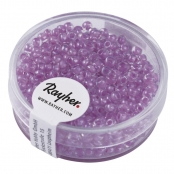 Perle Rocaille arktis lustrée Lilas tendre 2,6mm 17 g