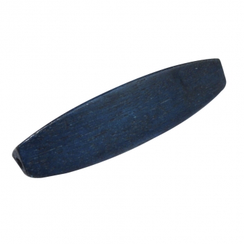 12089372 - 4006166387890 - Rayher - Perle bois Bayong Bleu jeans Olive 1 x 4 cm