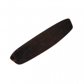 Perle bois Bayong Noir café Olive 1 x 4 cm