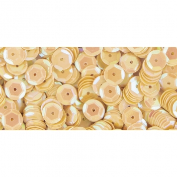 3931395 - 4006166726743 - Rayher - Sequins Jaune irisé Ø6 mm Bombés 6 g Lavable - 3