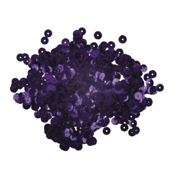3931339 - 4006166726651 - Rayher - Sequins Lilas foncé Ø6 mm Bombés 6 g Lavable - 2