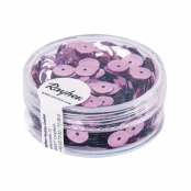 Sequins Rose ancien Ø6 mm Bombés 6 g Lavable