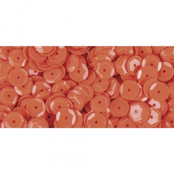 3931334 - 4006166726620 - Rayher - Sequins Orange Ø 6 mm Bombés Boite 6 g Lavable - 3