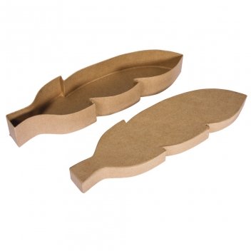 67261000 - 4006166422287 - Rayher - Boîte plume en carton 28 cm - 3