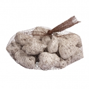 Pierre de lave blanches décoratives 250g