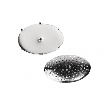 2116221 - 4006166547911 - Rayher - Broche avec crible Argenté 40 x 30 mm Sans nickel