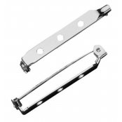 Broche épingle Argenté 30 mm Sans nickel
