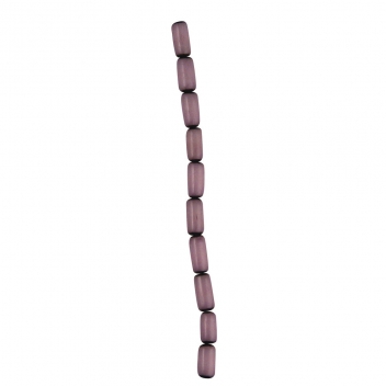12224312 - 4006166189258 - Rayher - Perle Buri Lavande Cylindre Ø 6 x 14 mm