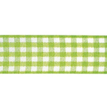 5190911 - 3700982200890 - Rayher - Ruban carreaux Vert clair 25 mm Au mètre