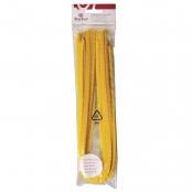 Chenille Jaune Ø 9 mm 50 cm 10 pièces