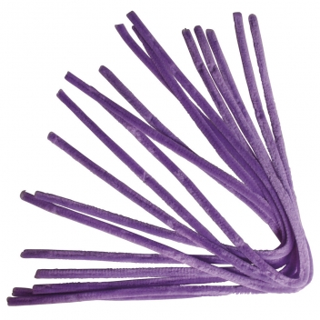 5210639 - 4006166991370 - Rayher - Chenille Lilas foncé Ø 9 mm 50 cm 10 pièces - 3