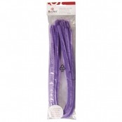 Chenille Lilas foncé Ø 9 mm 50 cm 10 pièces