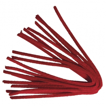 5210618 - 4006166065217 - Rayher - Chenille Rouge Ø 9 mm 50 cm 10 pièces - 3