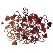 Sequins Coeur Rouge 7 & 12 mm 12 g