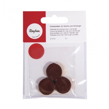 3102818 - 4006166038846 - Rayher - Colorant solide pour bougie Rouge - 2