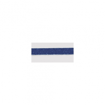 8300010 - 4006166538414 - Rayher - Cordon en daim (2,5 m) Bleu foncé