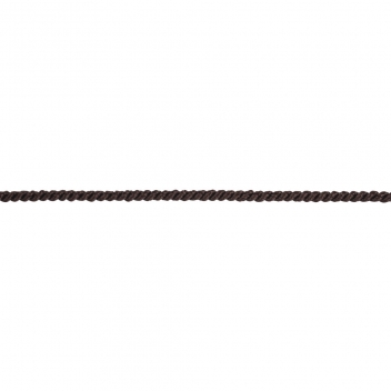 5168805 - 3700982200944 - Rayher - Cordon tressé Brun foncé Ø 4 mm Au mètre
