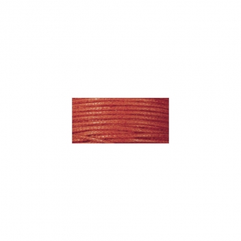 5169118 - 4006166316418 - Rayher - Cordon Rouge Coton ciré Ø 1mm 20 m