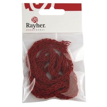 8959318 - 4006166107696 - Rayher - Cordon tresse large Rouge 1 m - 2