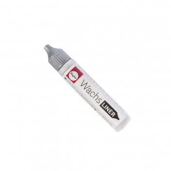 31500610 - 4006166680540 - Rayher - Crayon de cire liquide pour bougie Argenté brillant 30 ml