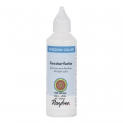 Peinture sur fenêtre Blanc