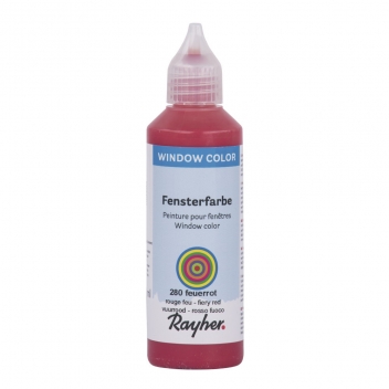 38700280 - 4006166631962 - Easy paint - Peinture sur fenêtre Rouge feu - 2