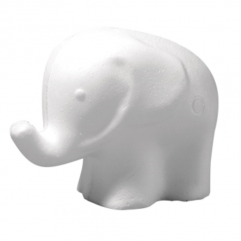 3344100 - 4006166362002 - Rayher - Éléphant 10 cm Polystyrène - 2