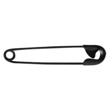 2117101 - 4006166656965 - Rayher - Épingle de sûreté Noir Lg 34xØ0,8mm 115 pièc.