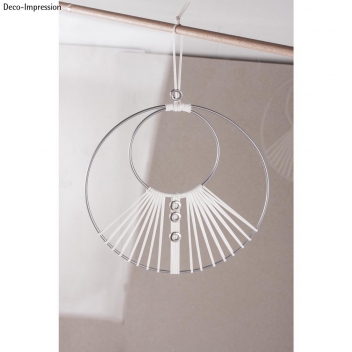2505022 - 4006166135552 - Rayher - Armature abat-jour cercle ø 10 cm argent
