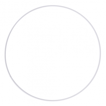 2505700 - 4006166035609 - Rayher - Armature abat-jour cercle ø 45 cm blanc - 3