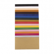 Feuille de cire Assortiment 18 couleurs 10 x 5 cm