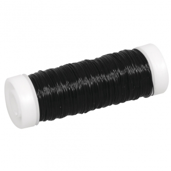 2405501 - 4006166052781 - Rayher - Fil bijoux à crocheter Noir Ø 0,3 mm 50 m - 2