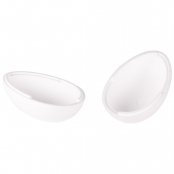 Oeuf Polystyrène 26 cm Creux 2 parties