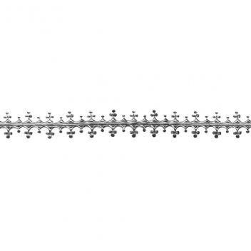 3125622 - 4006166627804 - Rayher - Galon en cire Argenté 24 x 1,5 cm