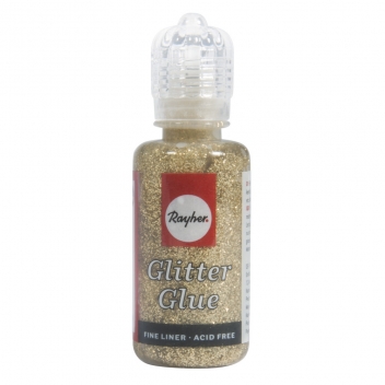 33840616 - 4006166129230 - Rayher - Colle pailletée métallique Doré 20 ml - 2