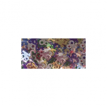 3928349 - 4006166650390 - Rayher - Paillettes jubilé 18 ans 5 couleurs assorties 12 g - 2