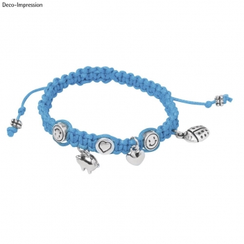 7555807 - 4006166357183 - Rayher - Kit Bracelet d'amitié Turquoise Rock stars 9 pièces - 2