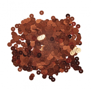3931224 - 4006166726361 - Rayher - Sequins Cuivre Ø 6 mm Lisses Boite 6 g Lavable - 2
