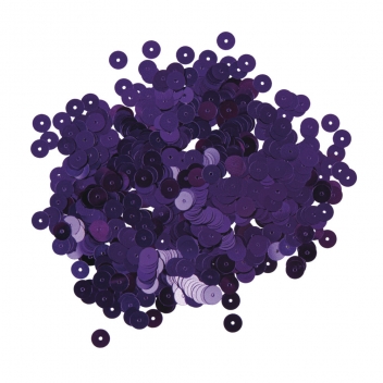 3931239 - 4006166726408 - Rayher - Sequins Lilas foncé Ø6 mm Lisses 6 g Lavable - 2