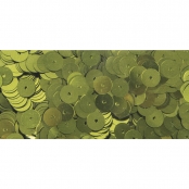 Sequins Olive Ø 6 mm Lisses Boite 6 g Lavable