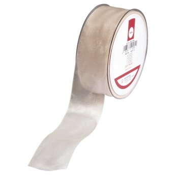 5523196 - 3700982201521 - Rayher - Ruban organdi Crème 40 mm Au mètre - 2