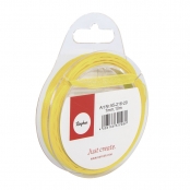 Ruban organdi Jaune 7 mm 10 m